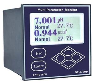 Analisador suspendido multiparâmetro dos sólidos (medidor condutor do analisador da temperatura do PH ORP)