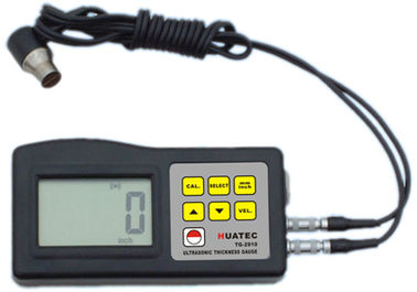 4 dígitos LCD com o indicador ultrassônico ultrassônico da espessura do calibre de espessura do luminoso do EL