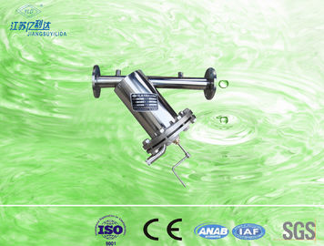 Filtro de água automático da escova horizontal de 19000 LPH com movimentação manual