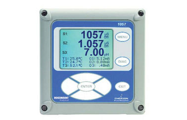 modelo analítico industrial 1057 de instrumentos de análise da água de Rosemount multi - analisador do parâmetro
