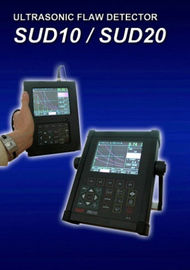 IP65 Automática calibração SUD10 Portable ultra-sônico Flaw Detector Embeding Software para PC