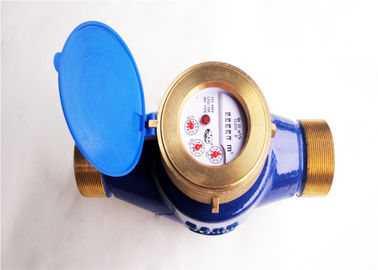 O multi ISO de bronze frio 4064 do medidor de água DN50 do jato classifica B, linha LXSG-50E de BSP