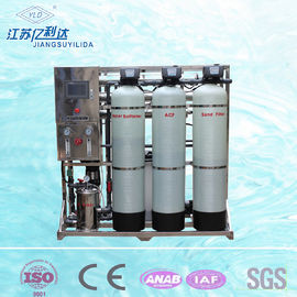 Fábrica de tratamento das águas residuais da osmose reversa da dessanilização do tanque 500LPH de FRP para a casa