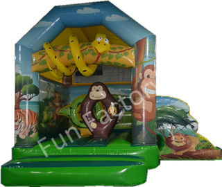Da corrediça inflável residencial da casa do salto das crianças brinquedos combinados da propaganda