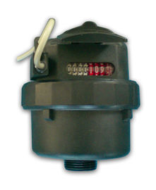 Medidor de água plástico da leitura remota, medidor de água volumétrico LXH do pistão giratório