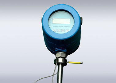 Medidor de fluxo maciço térmico industrial do gás da precisão alta TMF/medidor de fluxo - TF40SAC DN40