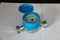 Medidor de água magnético personalizado OEM do jato de Digitas único, medidor de água municipal de bronze