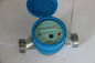 Medidor de água magnético personalizado OEM do jato de Digitas único, medidor de água municipal de bronze