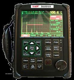 Detector ultra-sônico de alta velocidade da falha automatizado Handheld com software SUD50 do PC