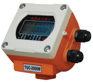Medidor de fluxo ultra-sônico portátil, medidor de fluxo impermeável TUF-2000F da confiança alta