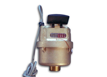 Medidor de água automático do pistão giratório, medidor de água frio LXH-15Y do impulso