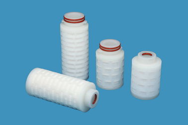 filtro em caixa plissado pequeno de 70mm/0,20 mícrons apropriado para o grupo pequeno e a filtragem crítica do líquido/gás