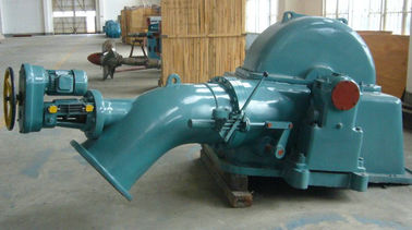 Hidro turbina 800KW de Turgo da central eléctrica hidro - gerador de turbina da água 2.5MW