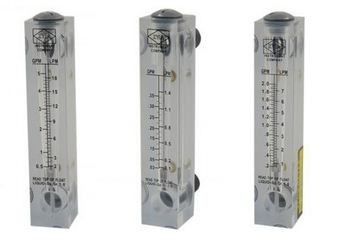 Medidor de fluxo plástico Inline para a medida do gás em equipamentos do tratamento da água