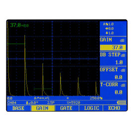 Escala ultra-sônica portátil 9999mm MFD500B do detector da falha do elevado desempenho