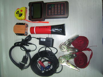 Medidor de fluxo ultra-sônico Handheld portátil, Braçadeira-no transdutor que mede Flowemeter TUF-2000H