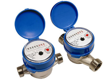 Único medidor de água de bronze do jato, medidor seco super DN15mm da água fria, LXSC-13D