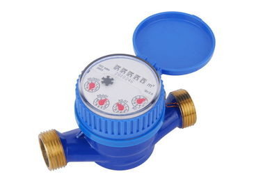 Único medidor de água de bronze do jato, medidor seco super DN15mm da água fria, LXSC-13D