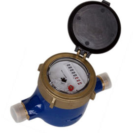 Medidor de água volumétrico do pistão VDB-1 giratório com seletor seco (bronze)